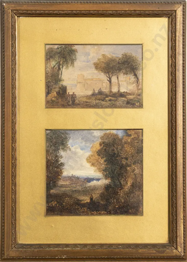 Two Early C19th Grand Tour Sketches Image 1++