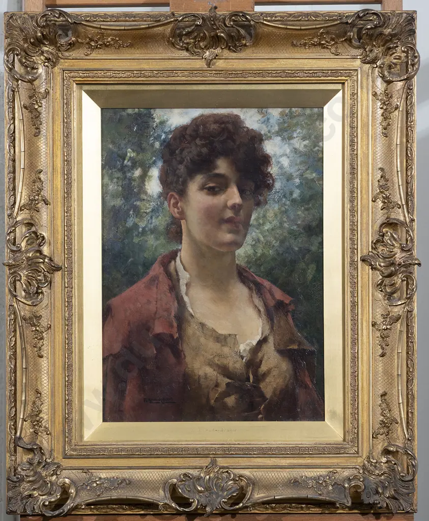 W A Breakspeare - Portrait of a Young Woman Image 1++