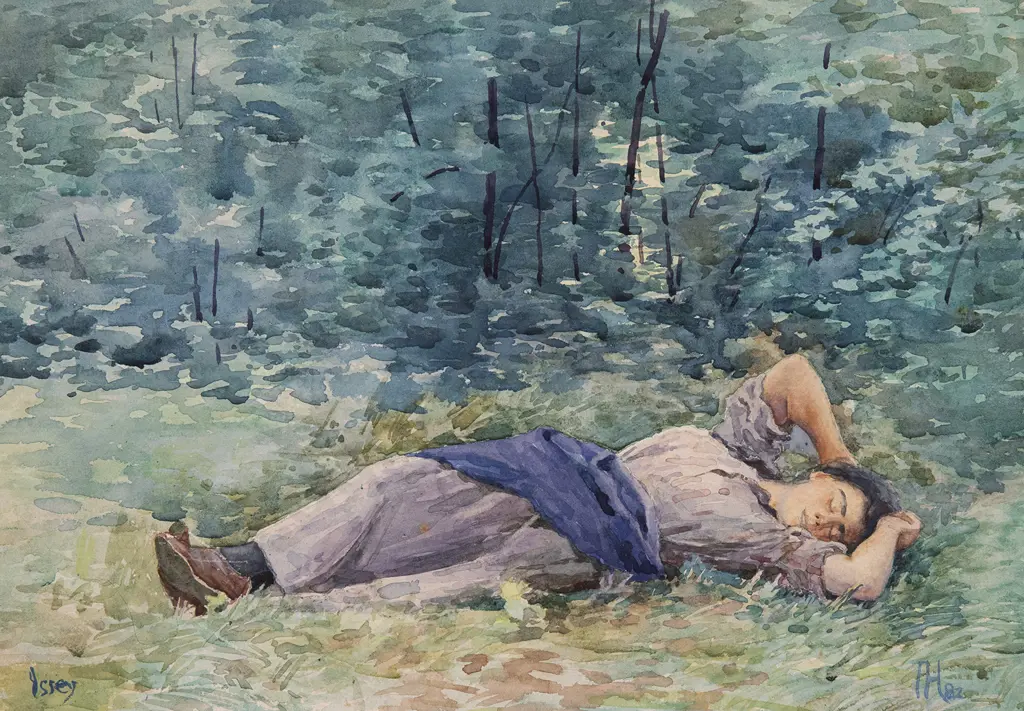 Manner of Frances Hodgkins - 'Issey' Image 1++