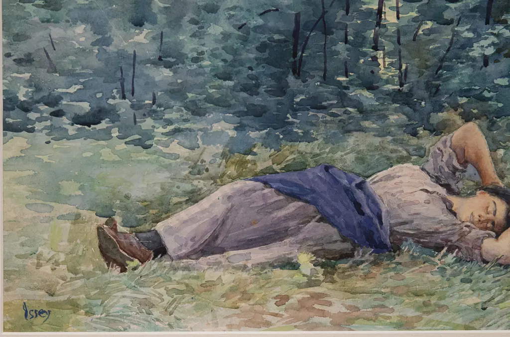 Manner of Frances Hodgkins - 'Issey' Image 1++