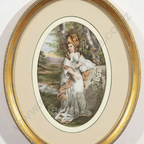 Late C19th English Porcelain Tile