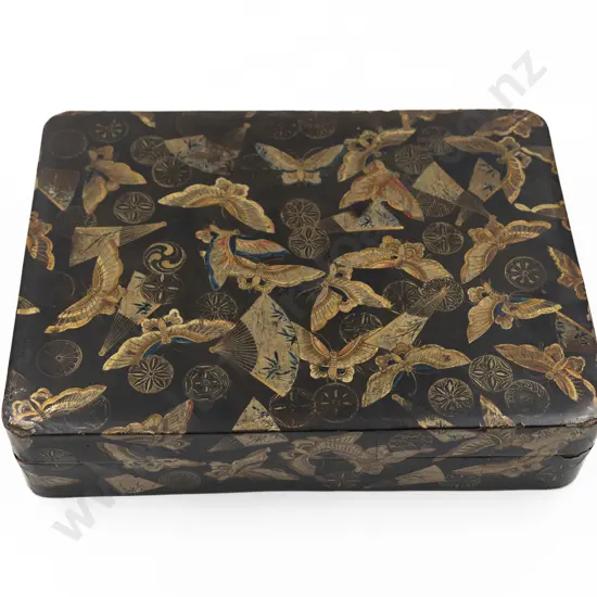Fine Quality Chinese Lacquered Games Box