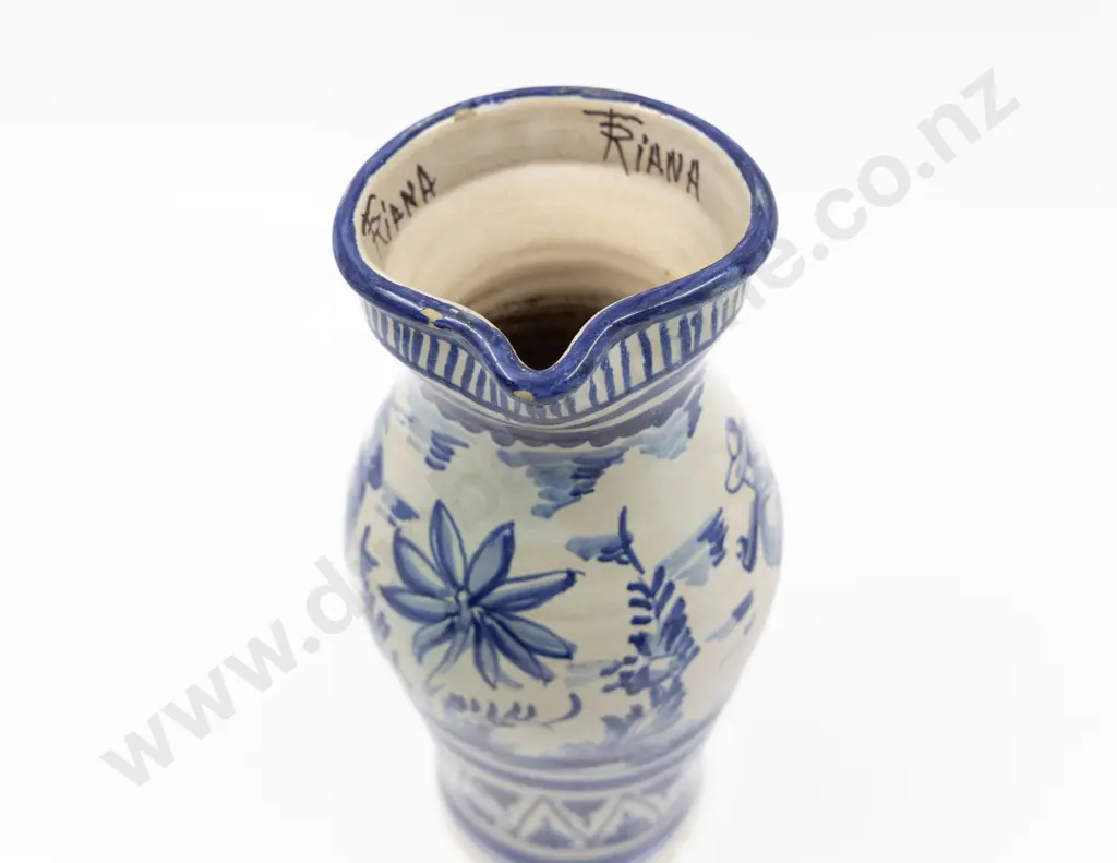 European Faience Ceramic Bowl Image 1++