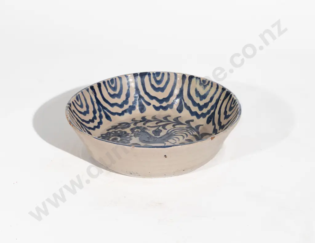 European Faience Ceramic Bowl Image 1++