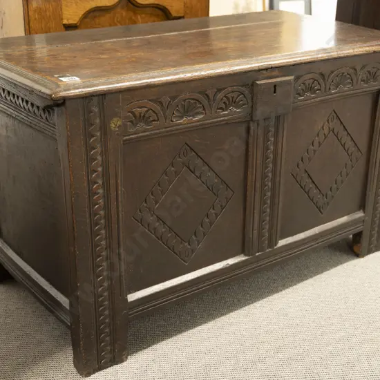 Early C18th Oak Coffer