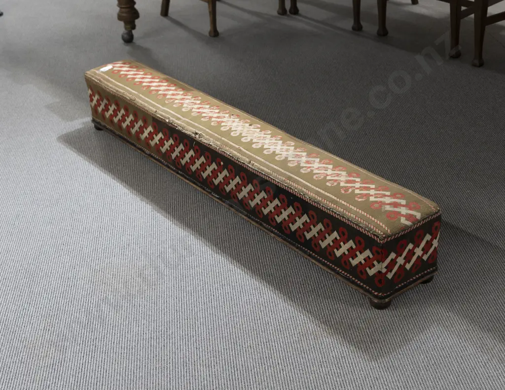 Victorian Rectangular Fender Stool Image 1++