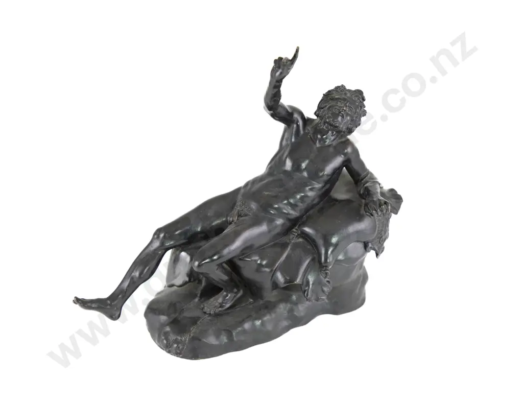 Italian Bronze Of Bacchus (After The Antique) Image 1++
