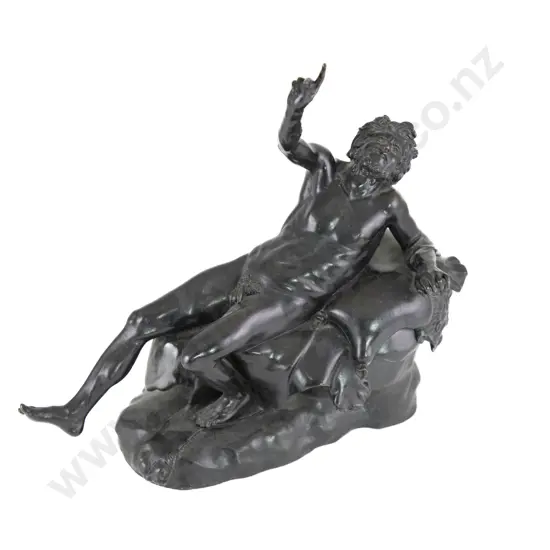 Italian Bronze Of Bacchus (After The Antique)