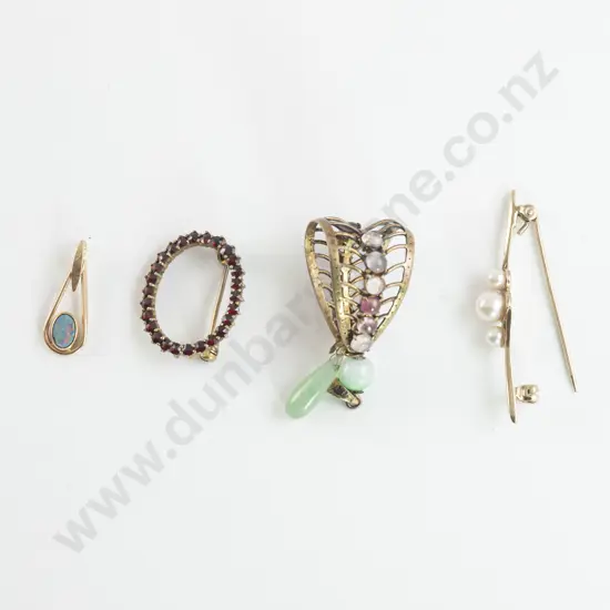 Silver and Gemstone Pendant