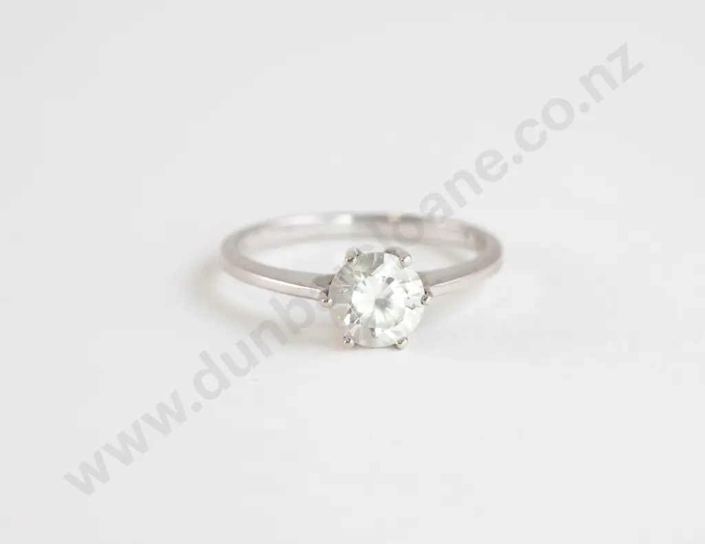 Three 9ct White Gold Rings Image 1++