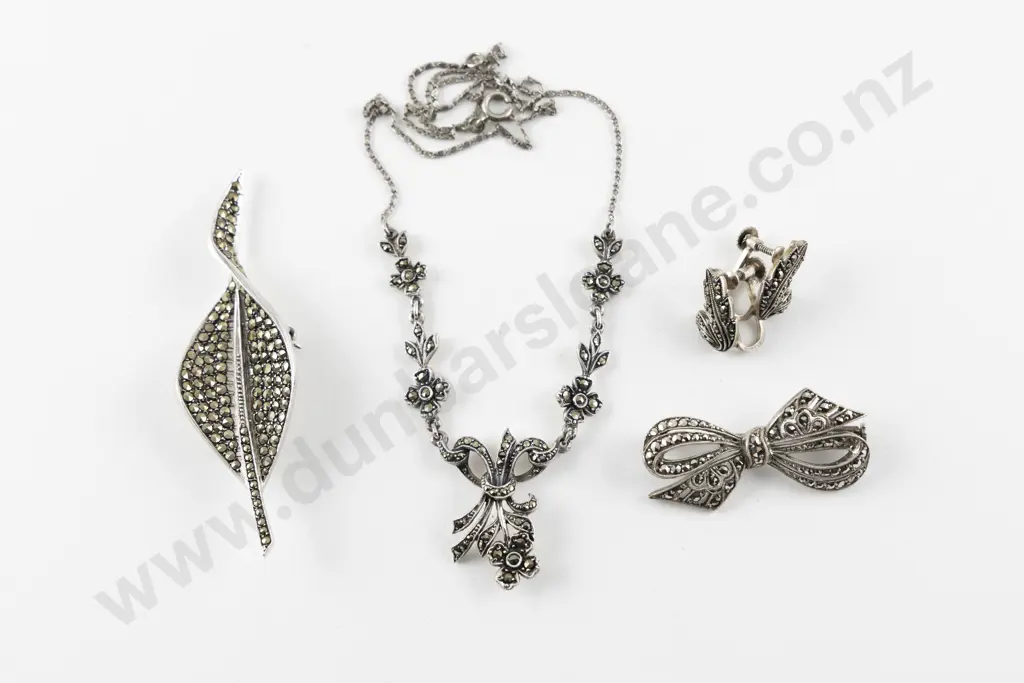 Vintage Marcasite Jewellery Image 1++