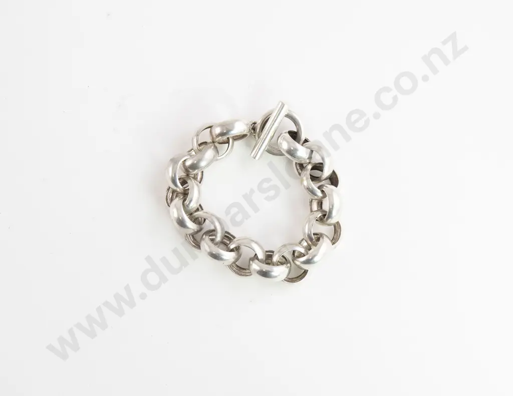 Pastiche .925 Large Trace Link Bracelet Image 1++