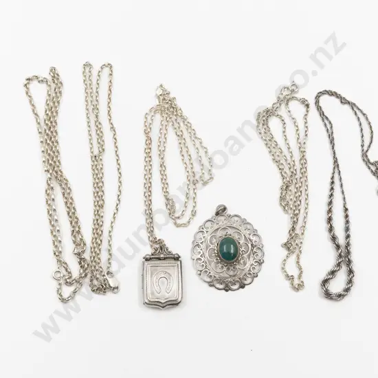 Five Various S/S Neck Chains
