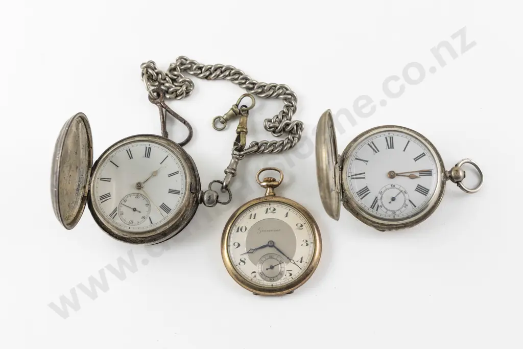 Three Pocket Watches Image 1++