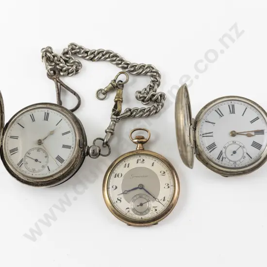 Three Pocket Watches