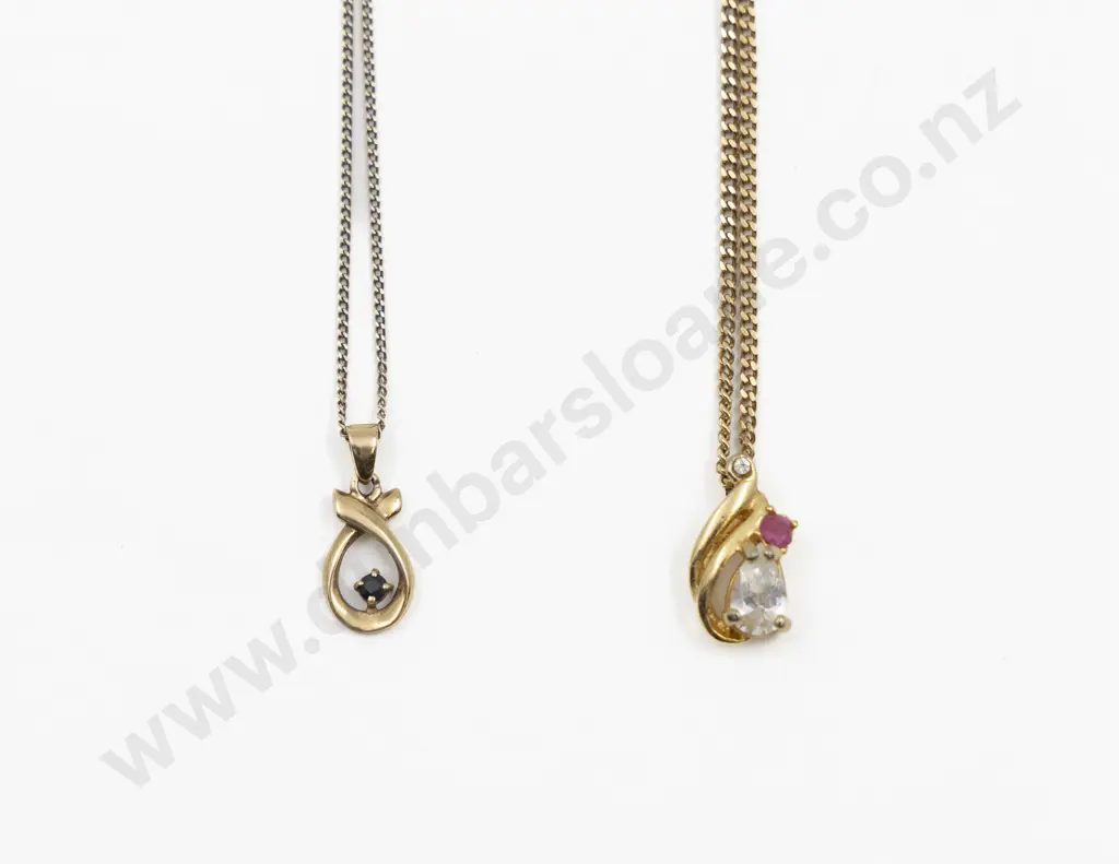 9ct Curb Link Neck Chain Image 1++