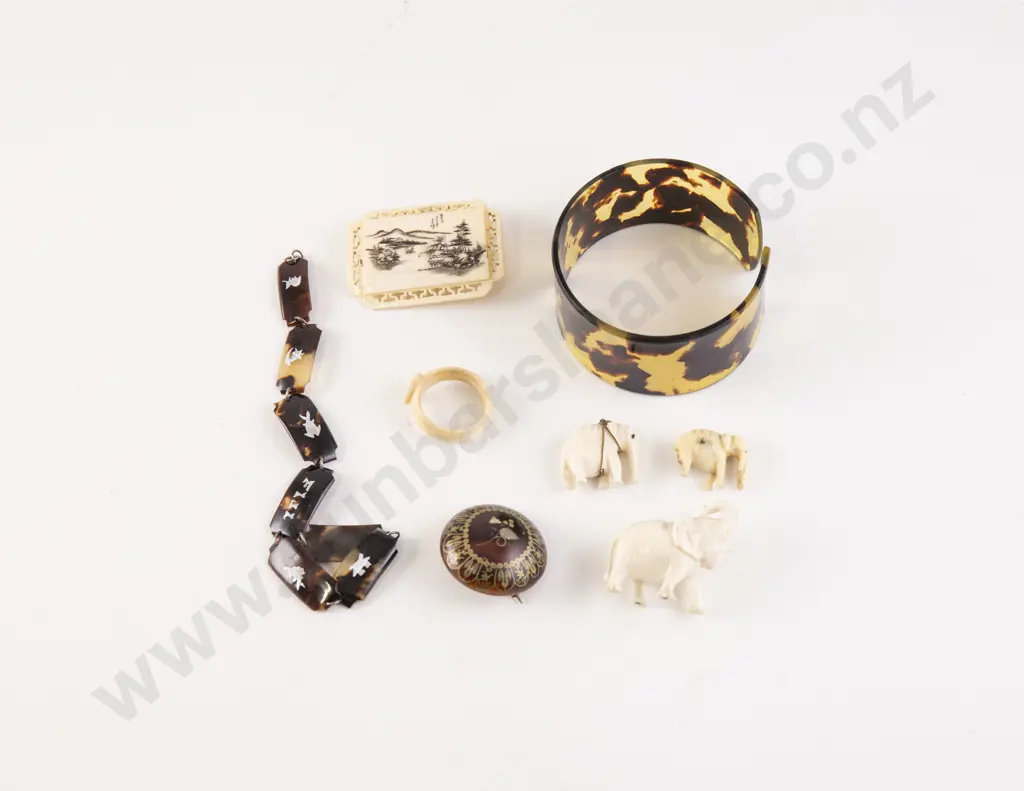 Tortoise Shell Cuff Bracelet Image 1++