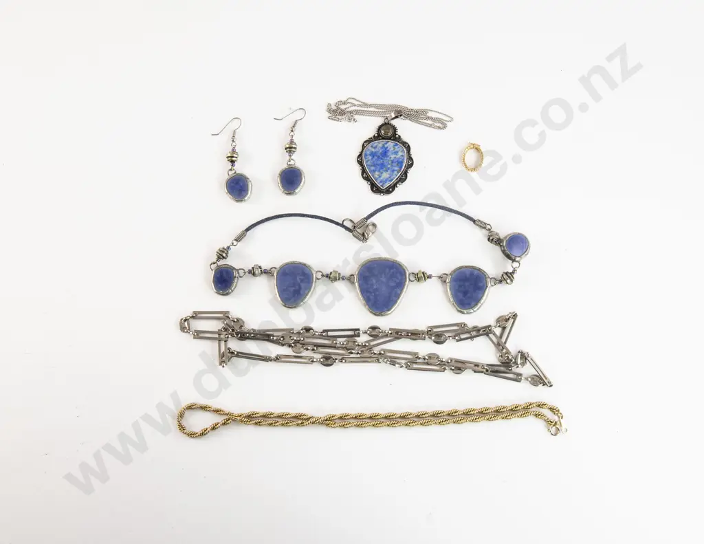 .925 Silver Lapis Lazuli Pendant Image 1++