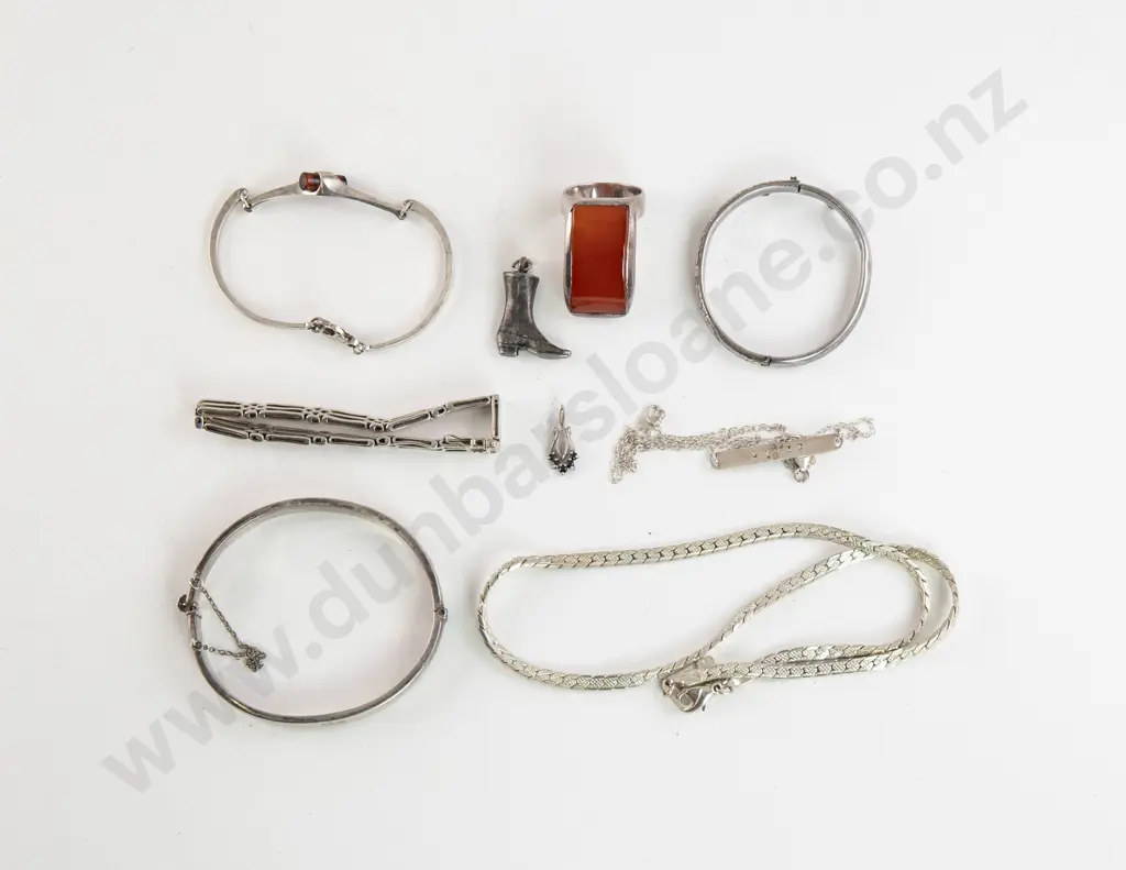 .925 Silver Jewellery Four Bracelets Image 1++