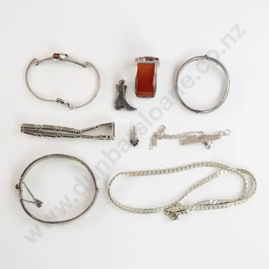 .925 Silver Jewellery Four Bracelets