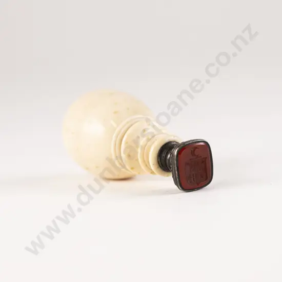 Georgian Marine Ivory Handled Desk Seal