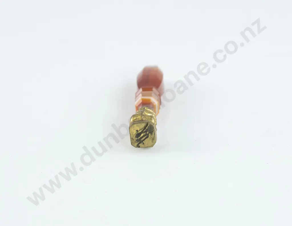Small Victorian Carnelian Handled Seal Image 1++