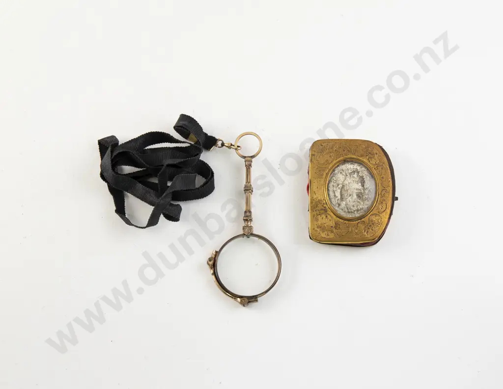 Victorian Gold Plated Lorgnettes Image 1++