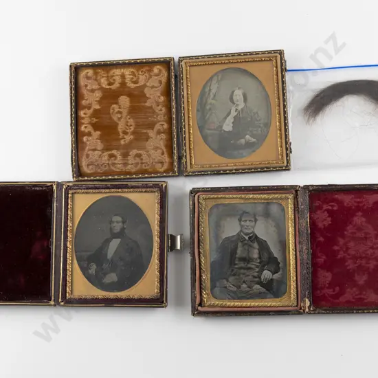 Three Vict Daguerreotypes