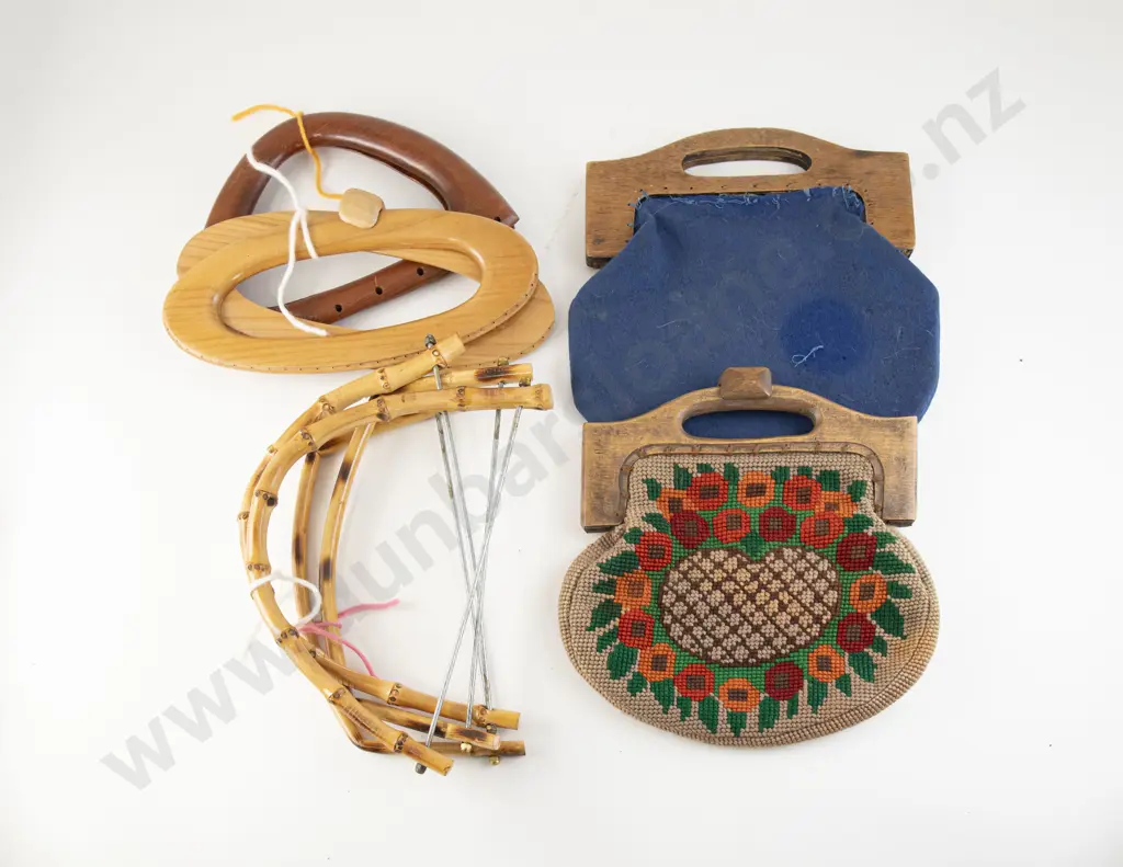 Two C1970's Handcraft Bags Image 1++