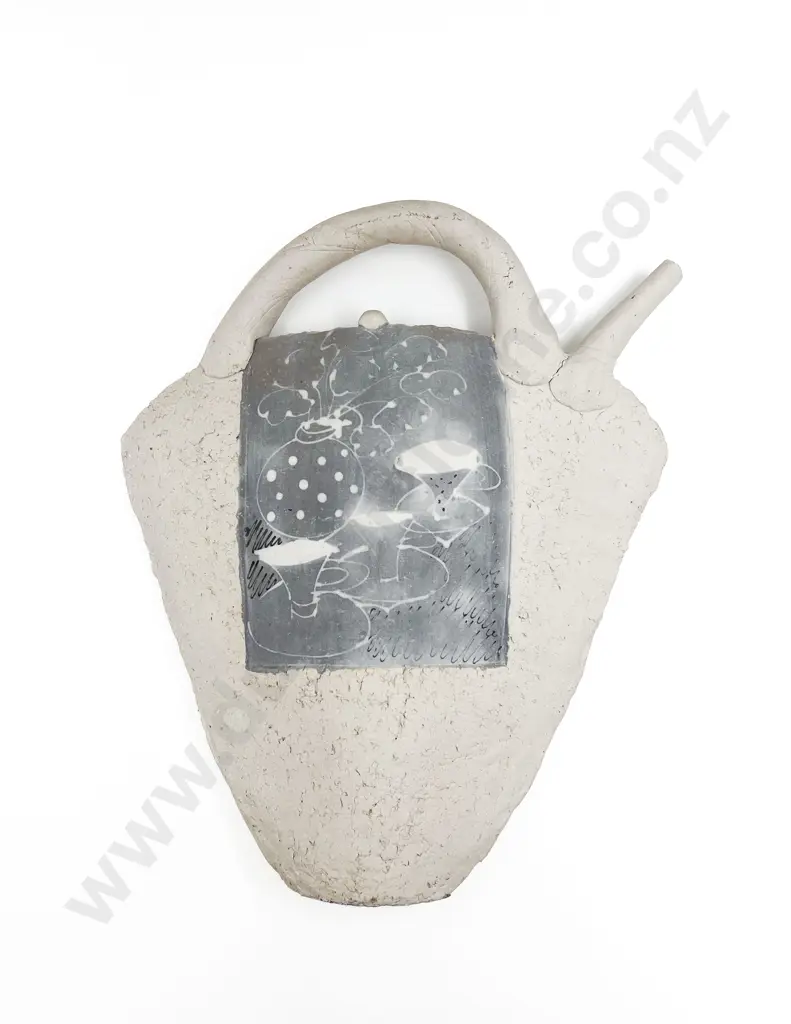 NZ Pottery Sculptural Teapot Image 1++