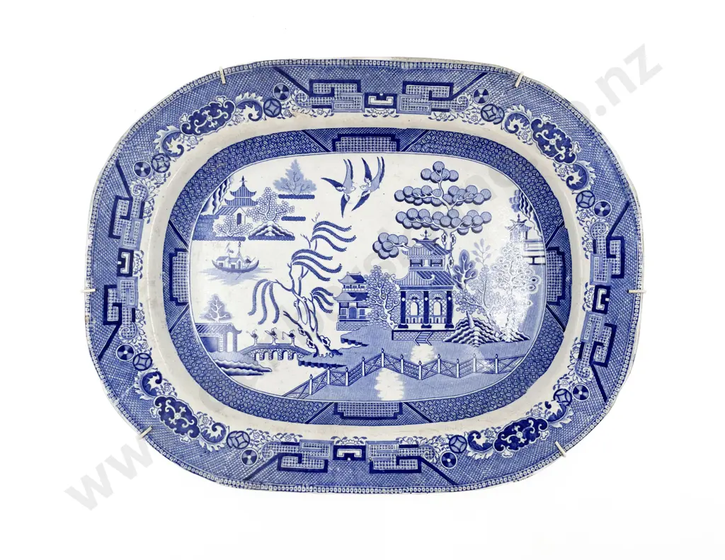 Willow Pattern Ashet Image 1++