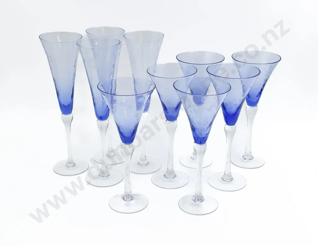 Quantity of Etched Glassware Image 1++
