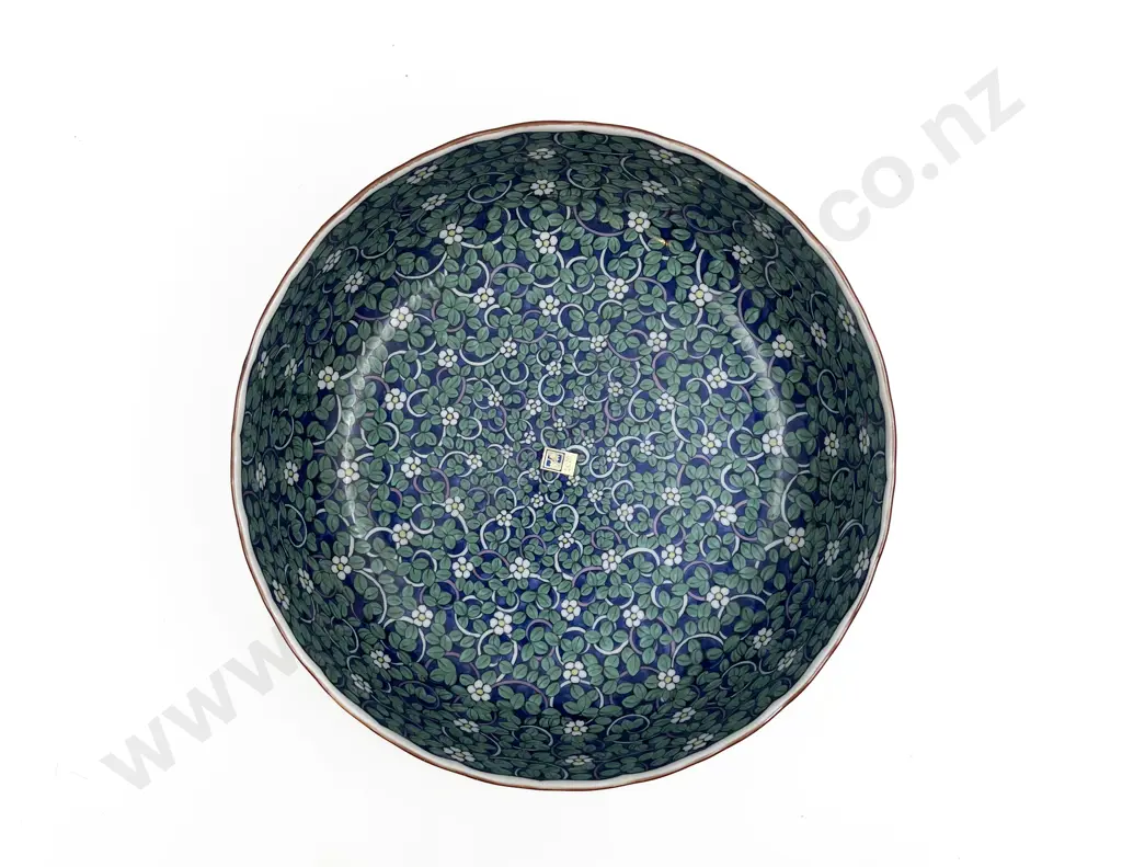 Boxed Chinese Floral Decorated Fruit Bowl Image 1++