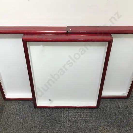 Three Glazed Display Boxes