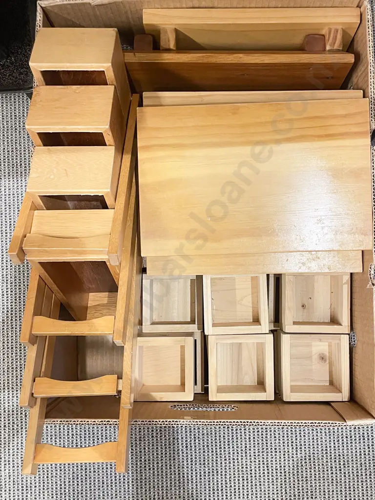Quantity of Assorted Japanese Woodware Including Sake Cups etc Image 1++