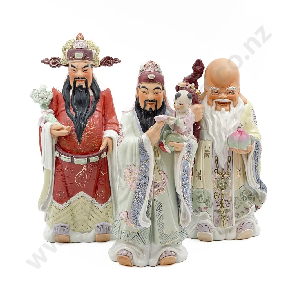 Three China Immortal Figures Image 1++