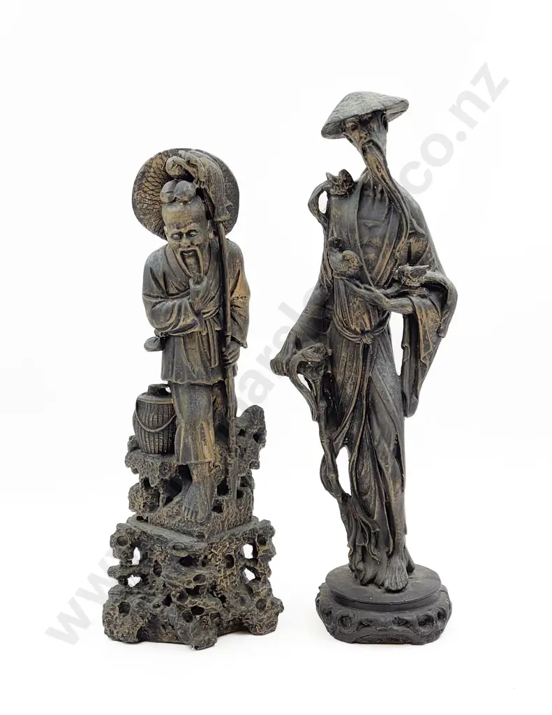 Two Large Asian Figures Image 1++