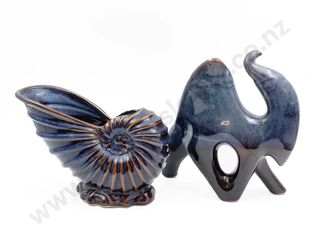 Two Glazed Pottery Forms Image 1++