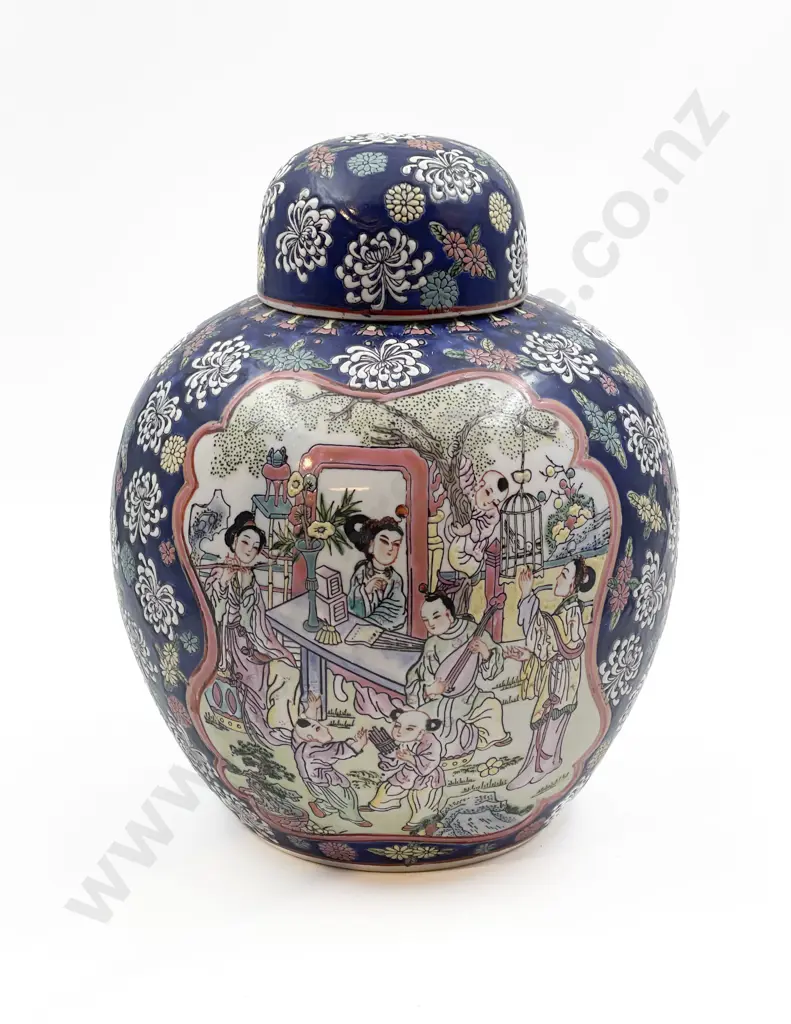 Large Chinese Ginger Jar Image 1++