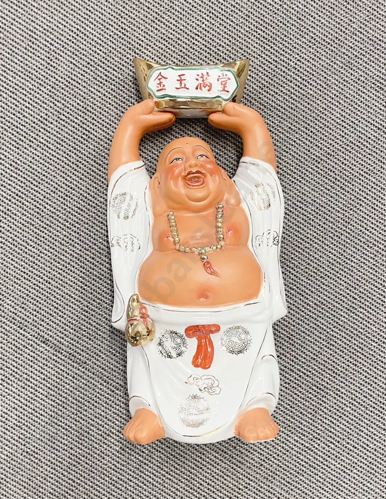 Large Ceramic Buddha Figure Image 1++
