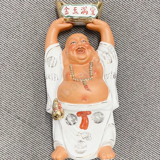 Large Ceramic Buddha Figure