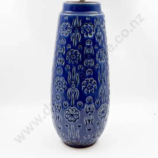 German Pottery Floor Vase