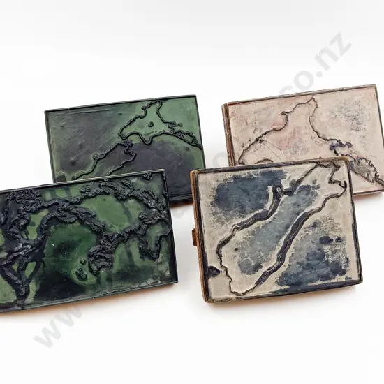Four Vintage Blotters