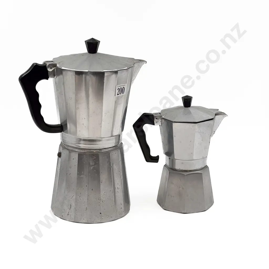 Two Vintage Italian Moka Image 1++