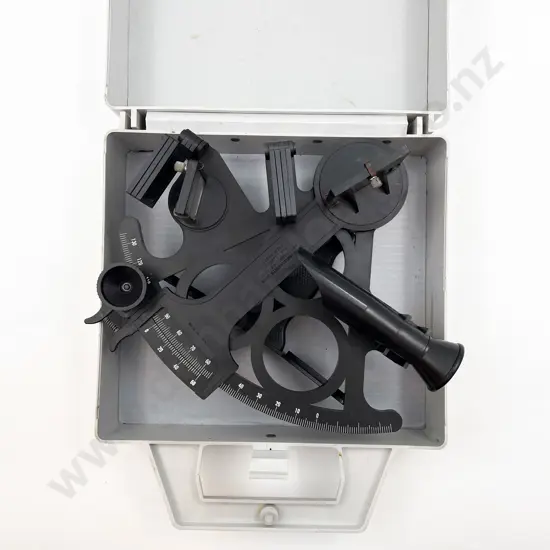 American Made Plastic Sextant in Case