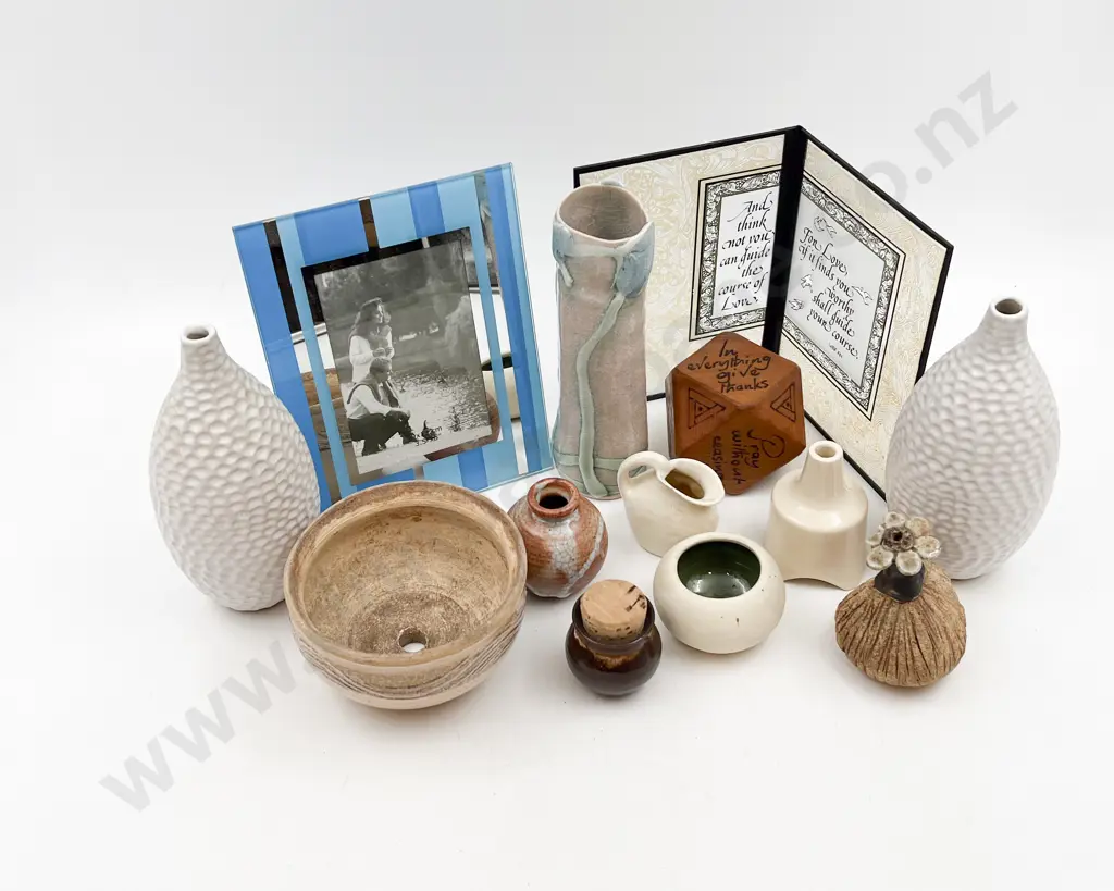 Small Quantity of Assorted Pottery etc Together with Pie Funnel Image 1++