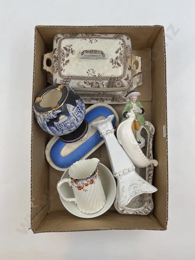 Box of Assorted Fancy China Image 1++