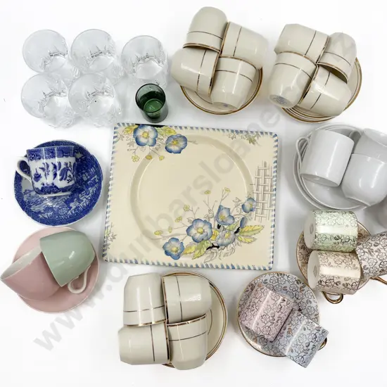 Box of Assorted Vintage China