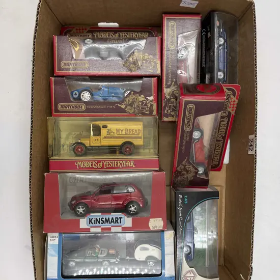 Nine Assorted Boxed Diecast Model Cars
