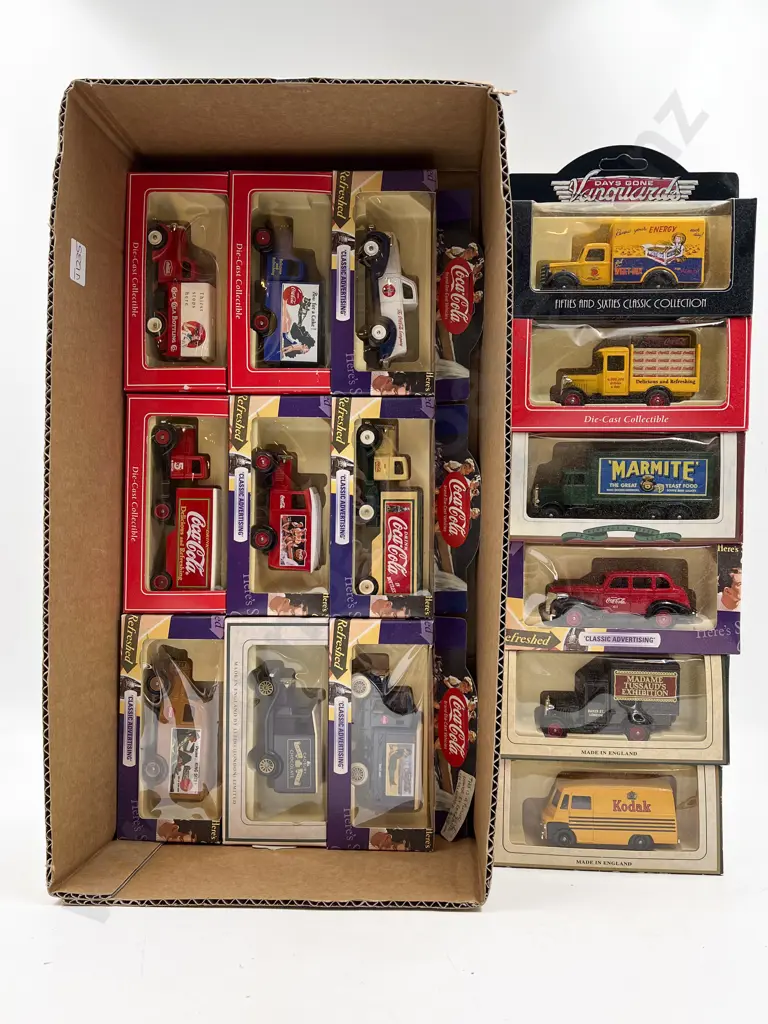 Fifteen Boxed Diecast Model Cars Image 1++